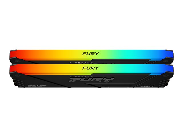 Оперативная память Kingston FURY® Beast DDR4 RGB 3200 МТ/с 16ГБ (Kit of 2*8GB) photo 3