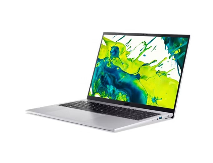 Laptop 16” ACER Aspire Go 16 AG16-71P/ WUXGA/ Intel Core Ultra 7 150U/ 32GB/ 1TB SSD/ Pure Silver photo 3