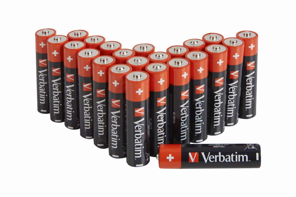 Verbatim Alcaline Battery  AA, 24pcs Pack (Box)