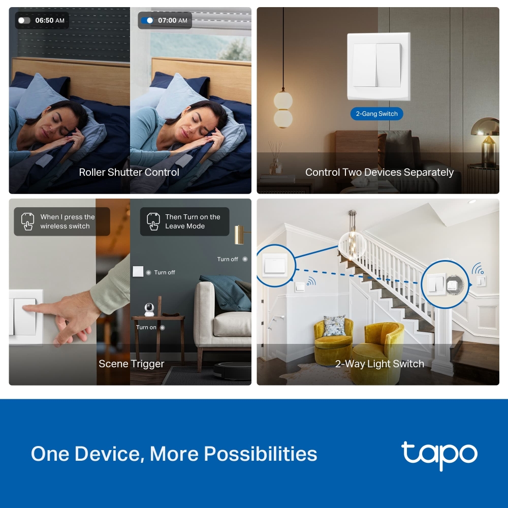 Modul de comutare inteligenta TP-LINK Tapo S112, White photo 4