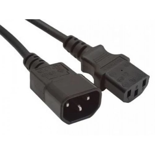 Power Extension cable PC-189 (C13 to C14), 1.8 m, for UPS