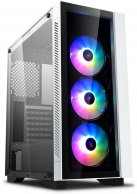 Корпус DEEPCOOL MATREXX 55 V3 ADD-RGB WH 3 / no PSU / Side panel / 3x120mm ADD-RGB fans / ATX / White thumbnav 3