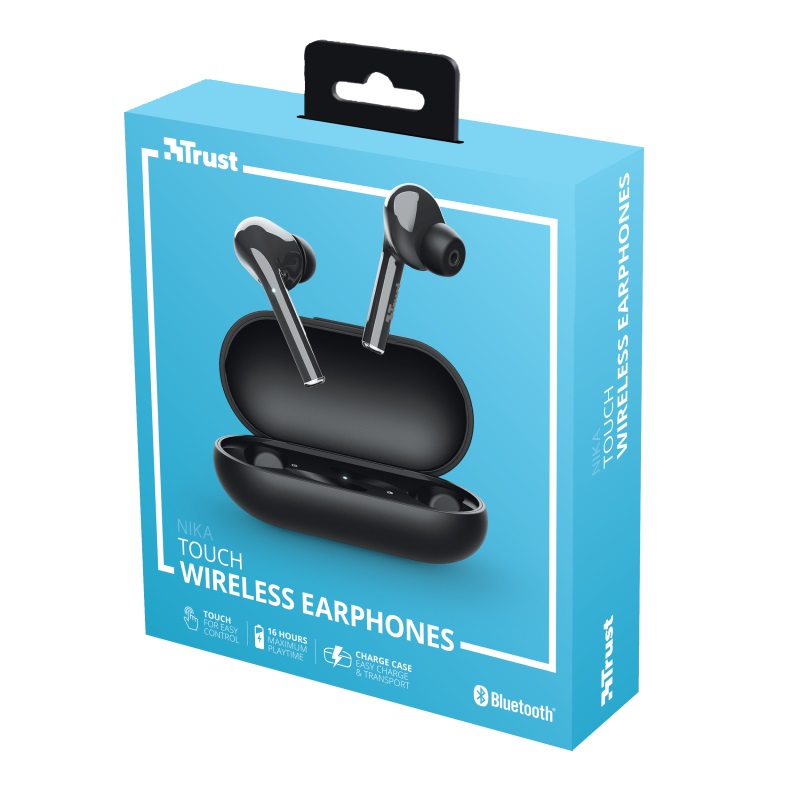 Наушники Trust  Nika Touch Bluetooth / Black photo 6