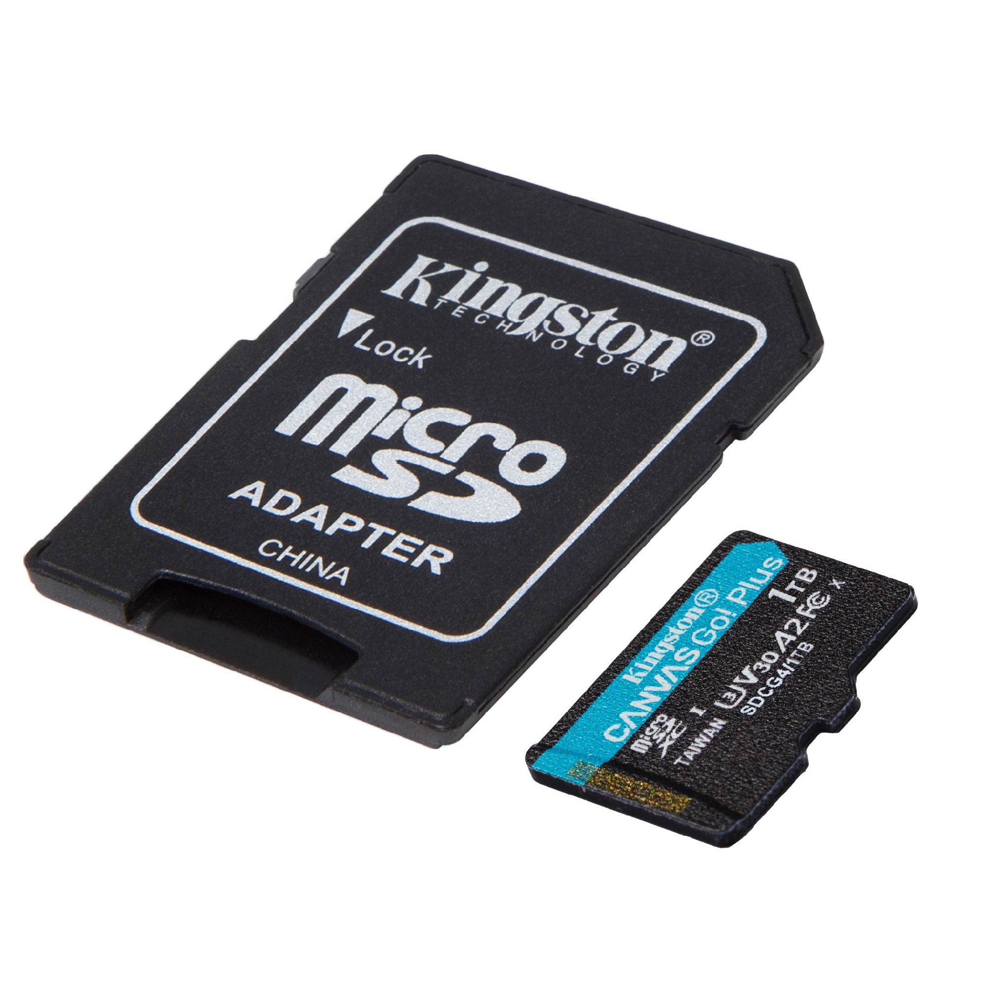Карта памяти microSD 1.0TB Kingston Canvas Go Plus Gen 4, A2, up to 200MB/s, + SD adapter photo 3