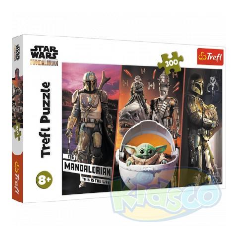 Trefl 23002 Puzzle 300 The Secret Baby Yoda photo 1 Trefl 23002 Puzzle 300 The Secret Baby Yoda photo 1