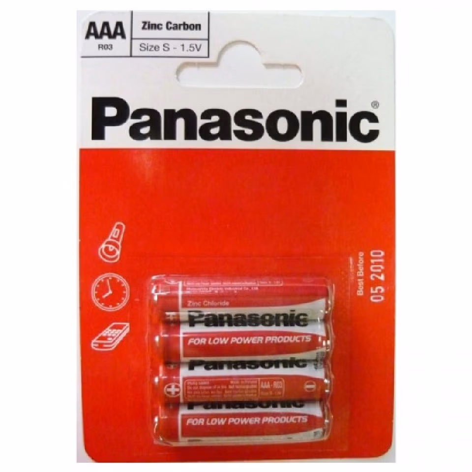32613 Panasonic Zink Carbon Aaa Set (4)