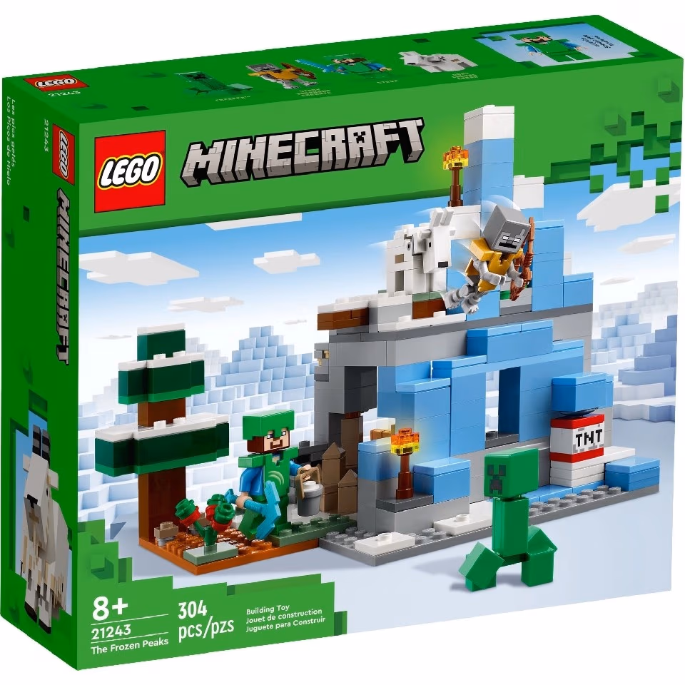 Lego Minecraft 21243 The Frozen Peaks