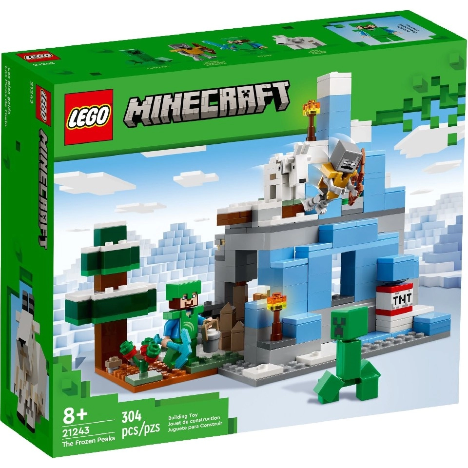 Lego Minecraft 21243 Ледяные вершины