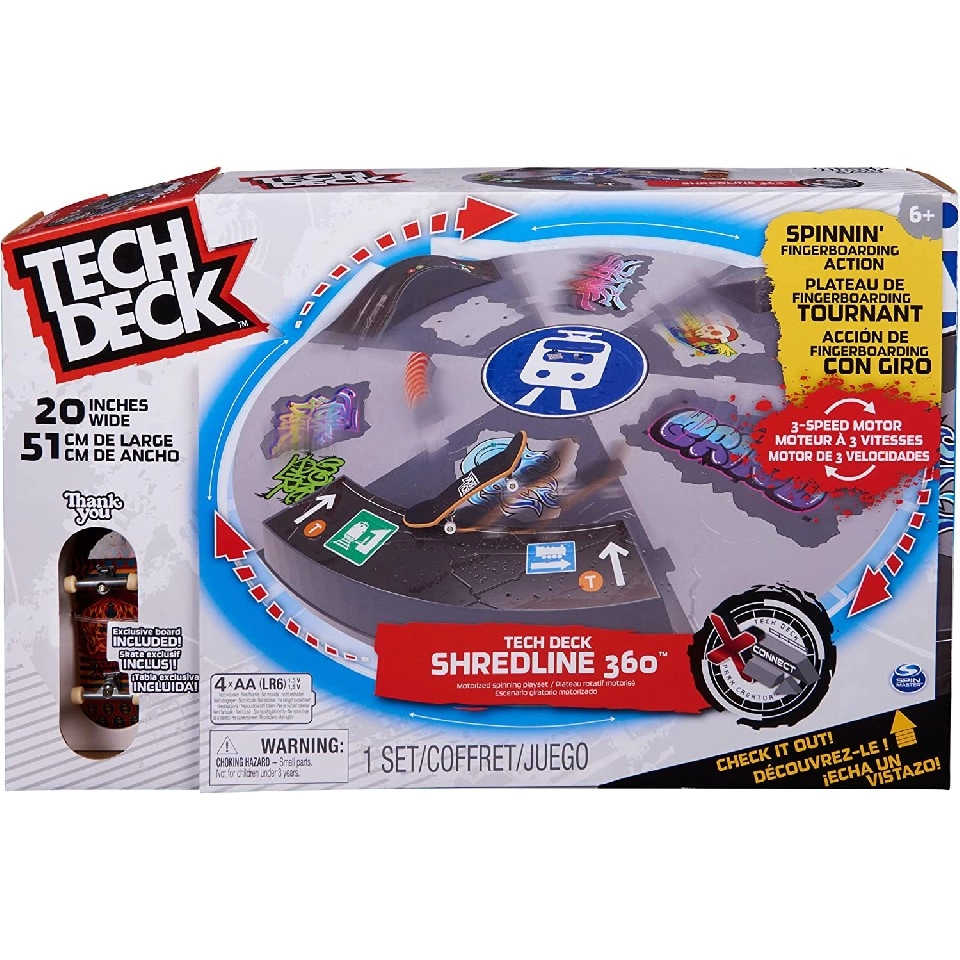 Spin Master 6064746 Tech Deck Shredline 360°