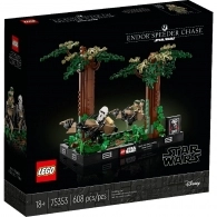 Lego Star Wars 75353  Диорама «Погоня за спидером» на Эндоре