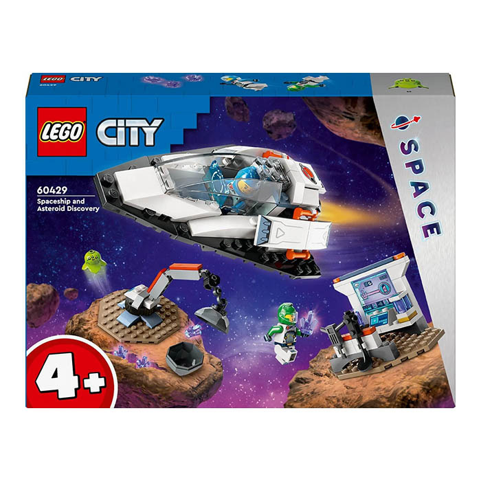 Lego City Открытие космического корабля и астероида 60429 photo 1