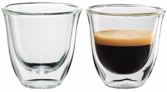 Набор стаканов для кофе Delonghi DLSC310, 2buc, p/u espresso 60ml