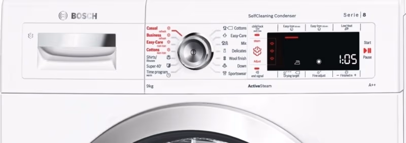 Сушильная машина с тепловым насосом Bosch WTW85540EU 