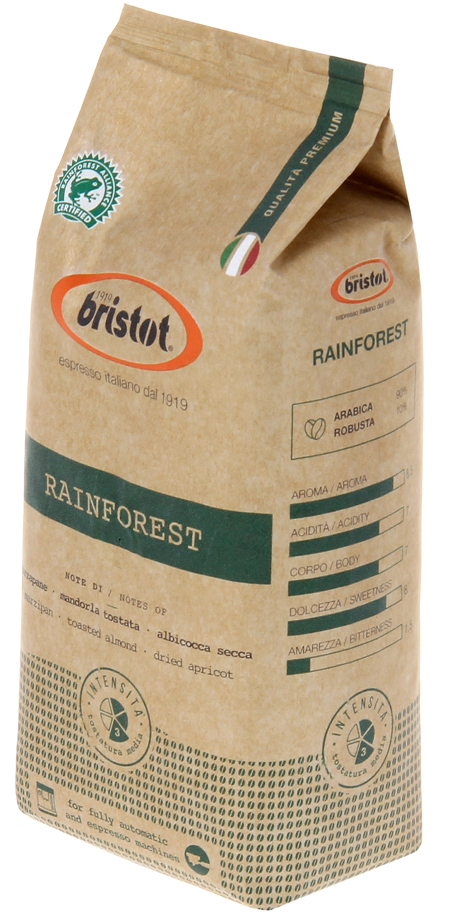 Кофе Bristot Rainforest PC 021324 photo 1 Кофе Bristot Rainforest PC 021324 photo 1