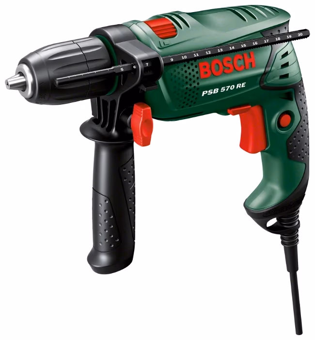 Masina de gaurit cu percutie Bosch PSB 570 RE (0603127024) 