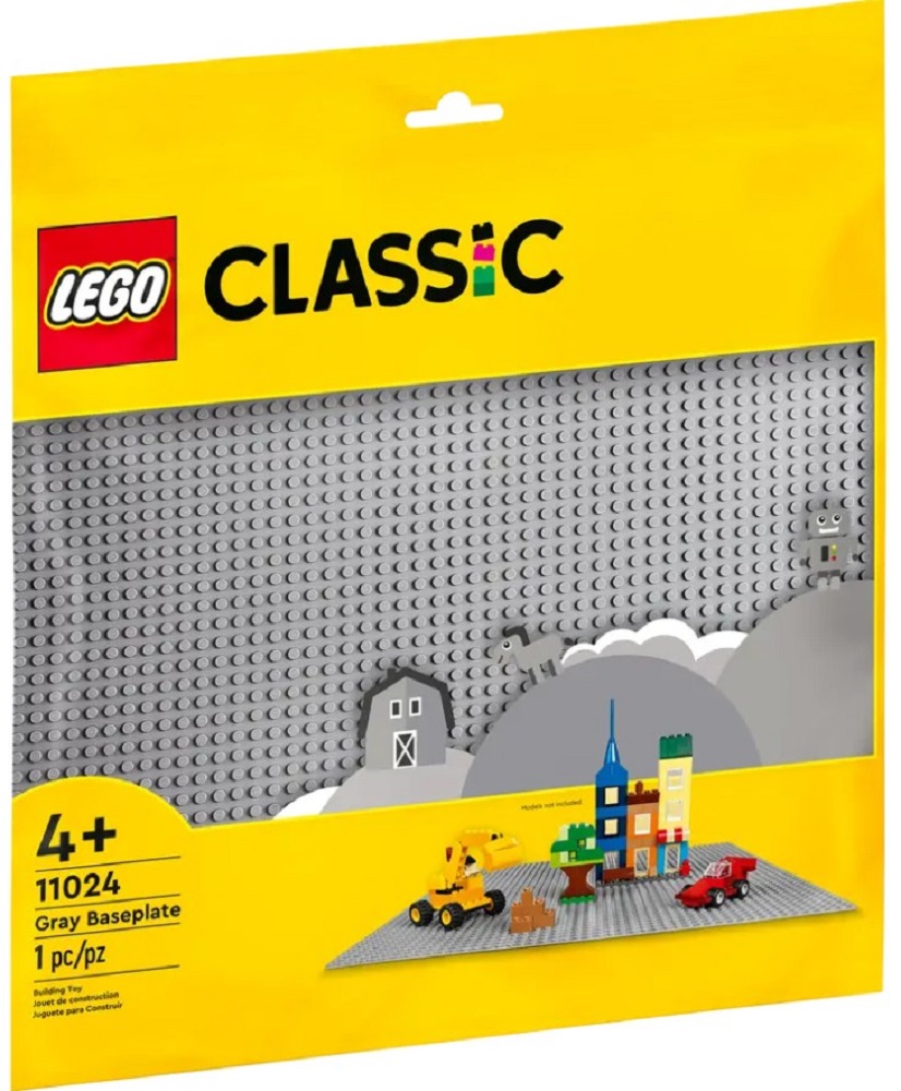 Seturi de jocuri Lego Classic Gray Baseplate 11024  de la 4+ ani photo 1