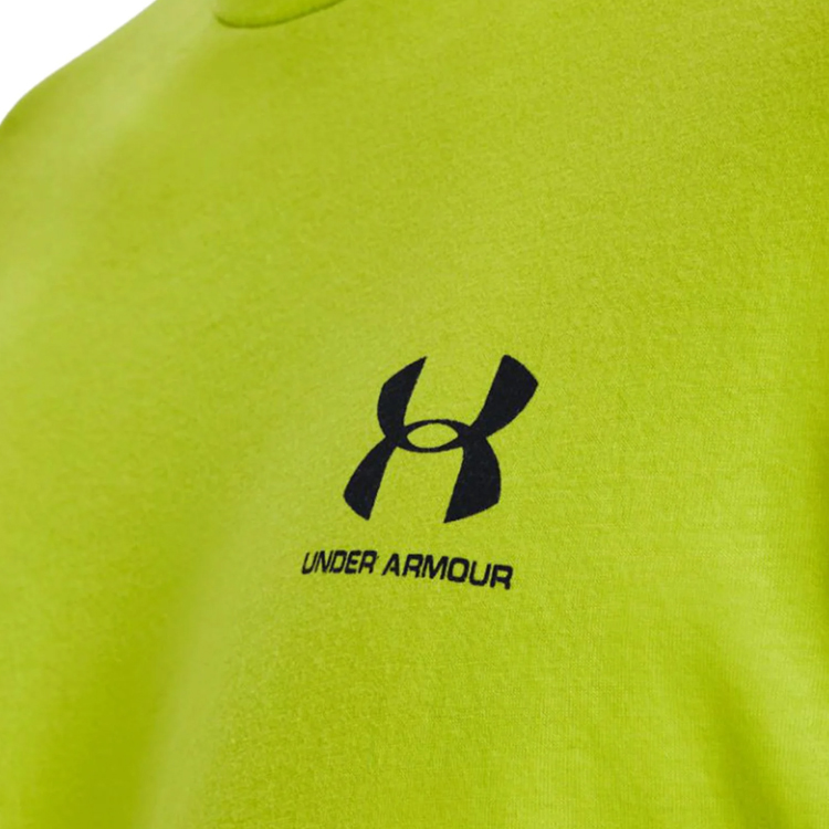 Tricou bărbătesc Under Armour UA M SPORTSTYLE LC SS S Galben photo 4