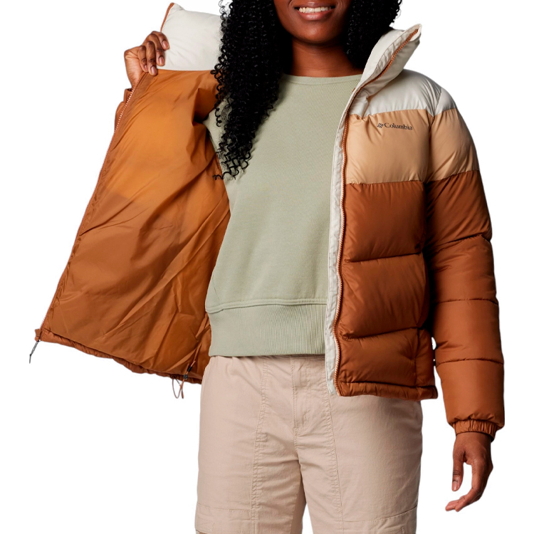 Куртка Columbia Puffect II Colorblock Jacket XS Коричневый Женский photo 2