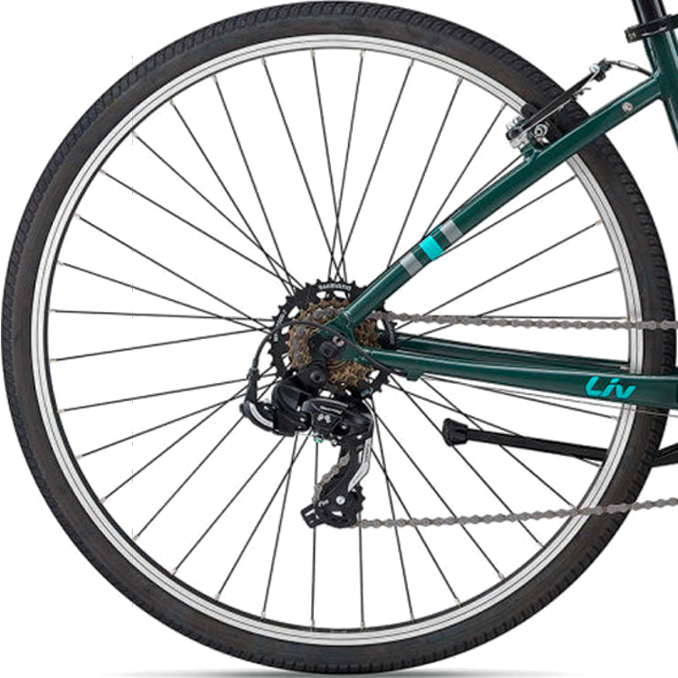 Bicicleta Aventure Liv Flourish 4 Verde S photo 5