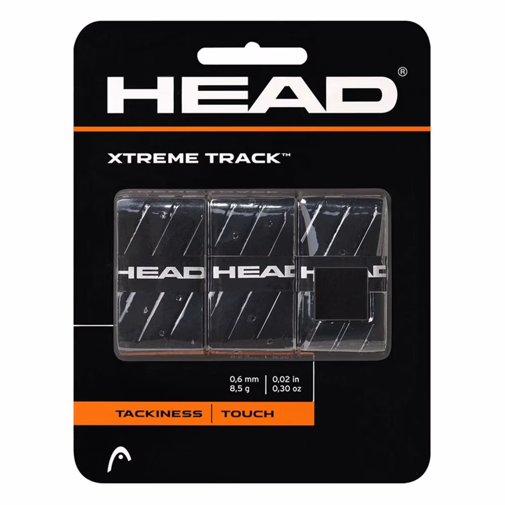 Banda pentru racheta 3 buc HEAD XTREME TRACK BK 