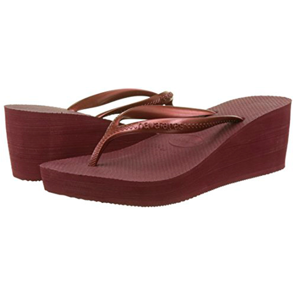 Шлепанцы Havaianas HIGH FASHION / Женский / 38 / Бордовый photo 5