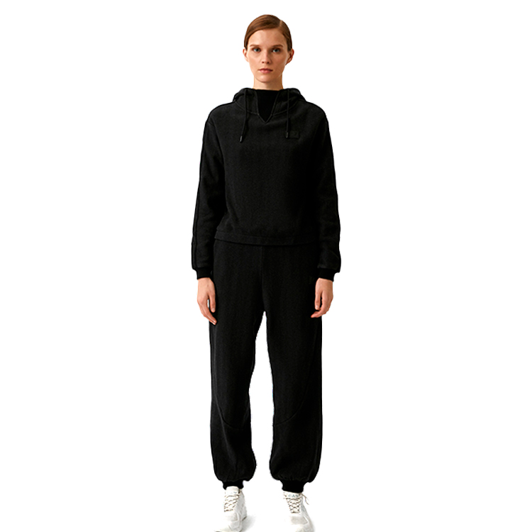 Hanorac EA7 EMPORIO ARMANI JERSEYWEAR XS Negru Femei photo 2
