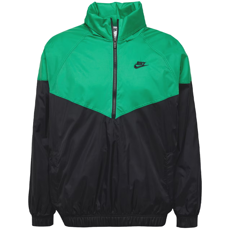 Jachetă Nike M NK WR ANORAK JKT M Negru-verde pentru bărbați  photo 2