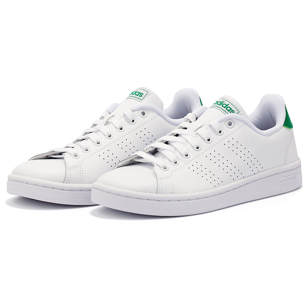 Incaltaminte Sport Adidas ADVANTAGE pt Barbati / 46.5 / Alb-verde photo 2