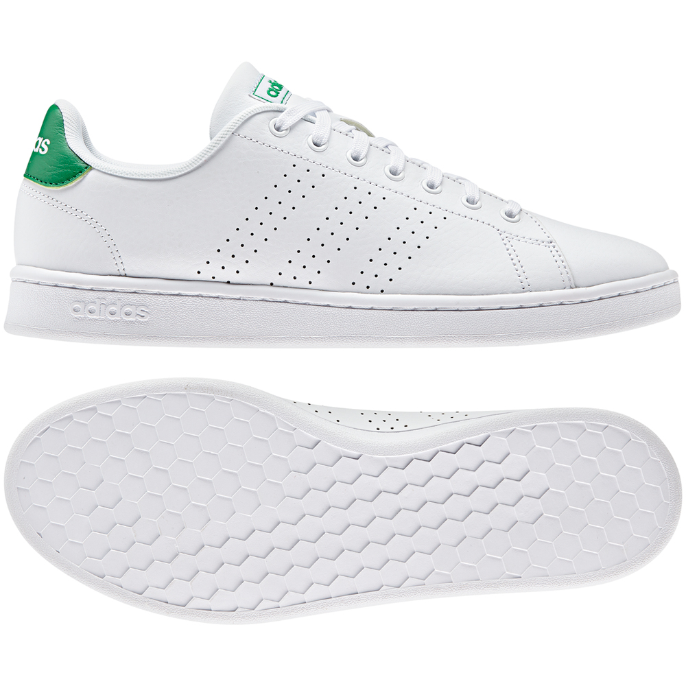 Incaltaminte Sport Adidas ADVANTAGE pt Barbati / 46.5 / Alb-verde photo 3