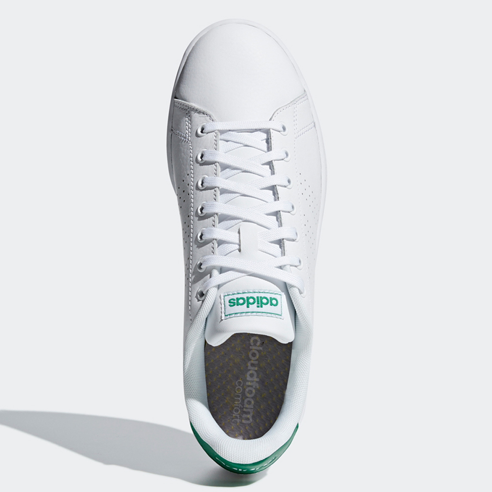 Incaltaminte Sport Adidas ADVANTAGE pt Barbati / 46.5 / Alb-verde photo 4