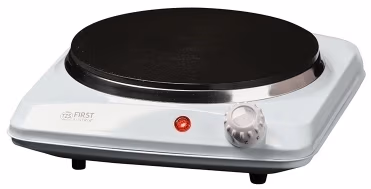 Plita de masa electrica First FA50824, 1 arzatoare, 1500 W, Alb