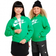 Hanorac Nike K NSW CLUB FLC HD FZ LS HBR thumbnav 2