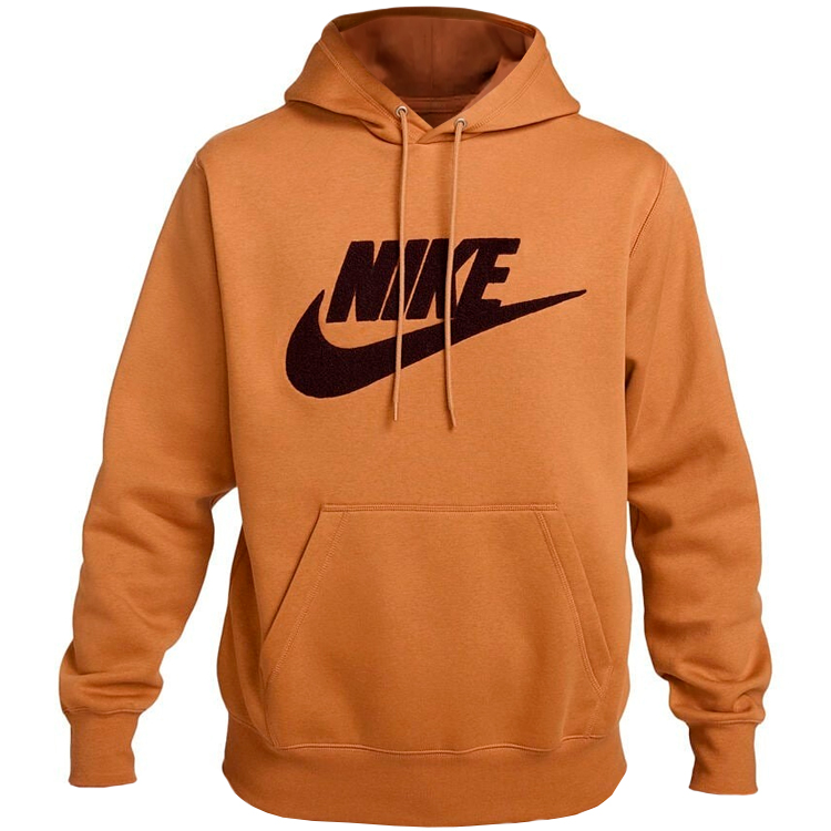 Hanorac pt bărbați Nike M NK CLUB BB PO CHNL FTRA XS Maro photo 3