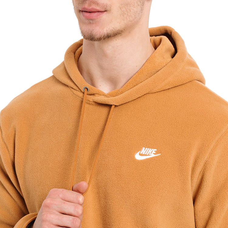 Мужская Толстовка Nike M NK CLUB WINTERIZED PO HOODIE XXL Коричневый photo 3