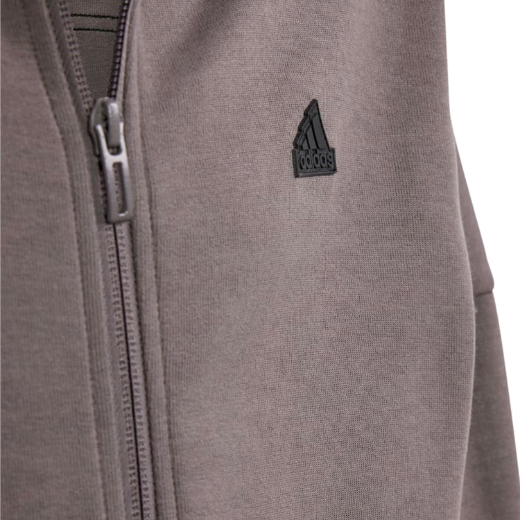 Hanorac Adidas U FI 3S FZ HD / Femei / 128 / Argintiu photo 4