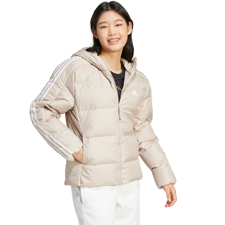 Куртка Adidas W ESS M D HO J XXS Бежевый Женский photo 6