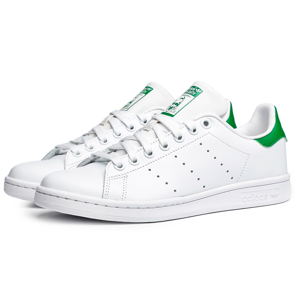 Incaltaminte Sport Adidas STAN SMITH pt Barbati / 40.5 / Alb-verde photo 2