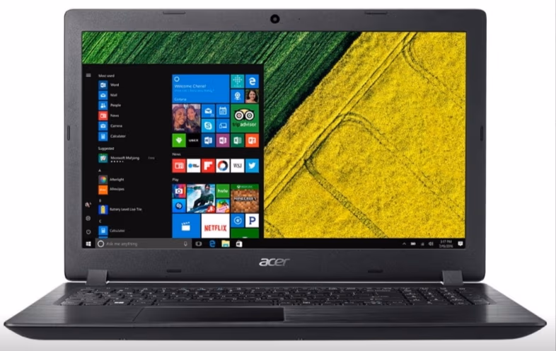 Ноутбук Acer Aspire A315-51, Core i3, 4 ГБ ГБ, Linux, Черный 