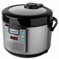 Мультиварка Scarlett SC-MC410S24, 700 Вт, 28 программ, Серебристый с чёрным