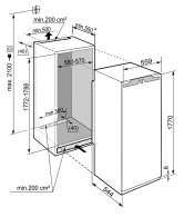 Congelator Liebherr SIGN3524, 213 l, 177.2 cm, A++, Alb thumbnav 3