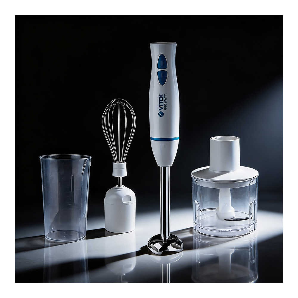 Blender Submersibil Vitek VT-8524 Alb / 2 viteze / 700 ml photo 7
