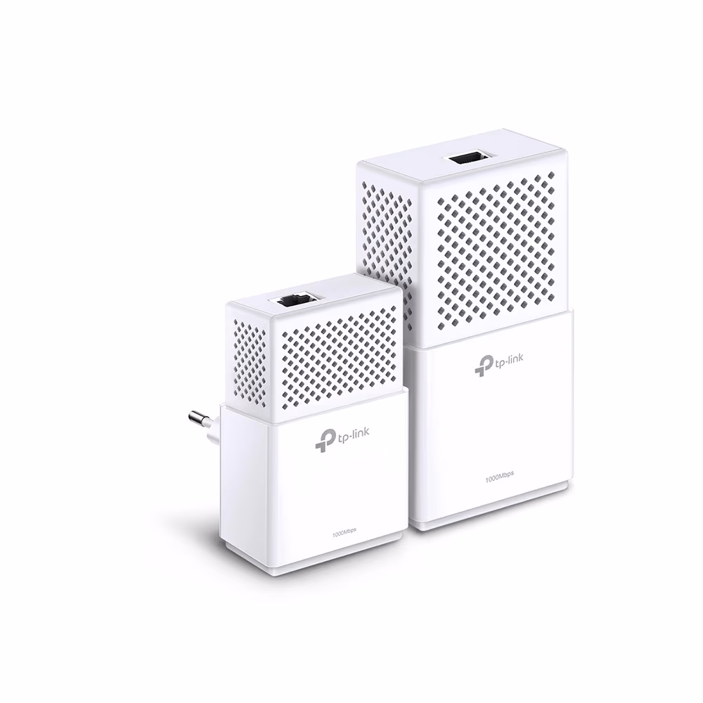 TP-LINK TL-WPA7510 Kit, AV1000 Powerline Adapter Starter Kit + Wi-Fi, Compact Size, 1000Mbps Powerline Datarate, 1 Gigabit LAN Port, 867Mbps at 5Ghz + 300Mbps at 2.4Ghz, 802.11ac/a/b/g/n, Green Powerline, Pair Button, Range 300 meters in house