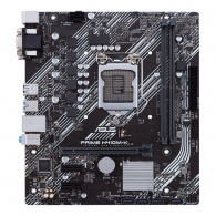 ASUS PRIME H410M-K, Socket 1200, Intel® H410 (10th Gen CPU), Dual 2xDDR4-2933, VGA, DVI, CPU Intel graphics, 1xPCIe X16, 4xSATA3, 2xPCIex1, ALC887 HDA, GbE LAN, 4xUSB3.2, 5X Pro III, mATX thumbnav 1