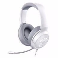 RAZER Kraken X Mercury Gaming Headset, Bendable Cardioid Microphon, 7.1 Surround Sound, 40mm neodymium driver units, On-headset Controls, Mercury