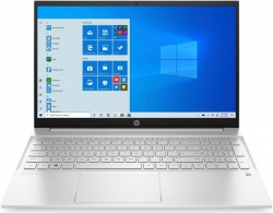 HP Pavilion 15 Natural Silver, 15.6" FHD SVA 250 nits (Intel Core i7-1165G7 4xCore 2.8-4.7 GHz, 16GB (2x8) DDR4 RAM, 512GB PCIe NVMe SSD, Intel Iris Xe, no ODD, WiFi-AC/BT5.0, HDMI, DP, USB-C, Backlit KB, 3cell, HD Webcam, Ru, FreeDOS, 1.75kg) thumbnav 1