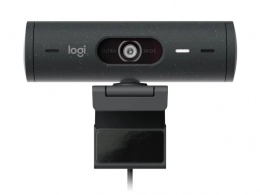 Веб-камера Logitech Brio 500 / 1080p / auto light correction / 4MP / stereo mic / USB-C / Graphite