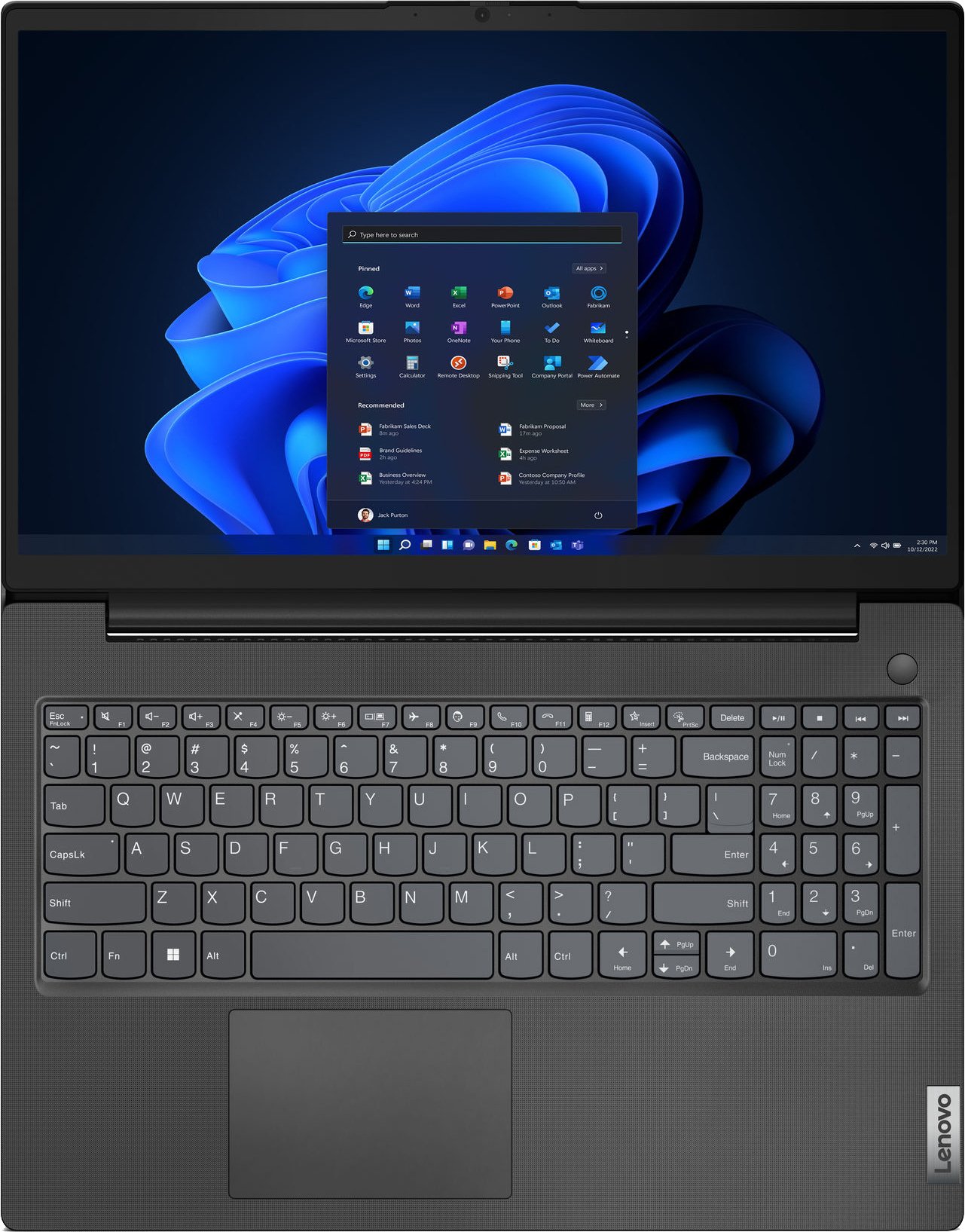 Laptop 15,6" Lenovo V15 G4 AMN / AMD Ryzen 3 7320U / 8GB / 256GB SSD / Black photo 4