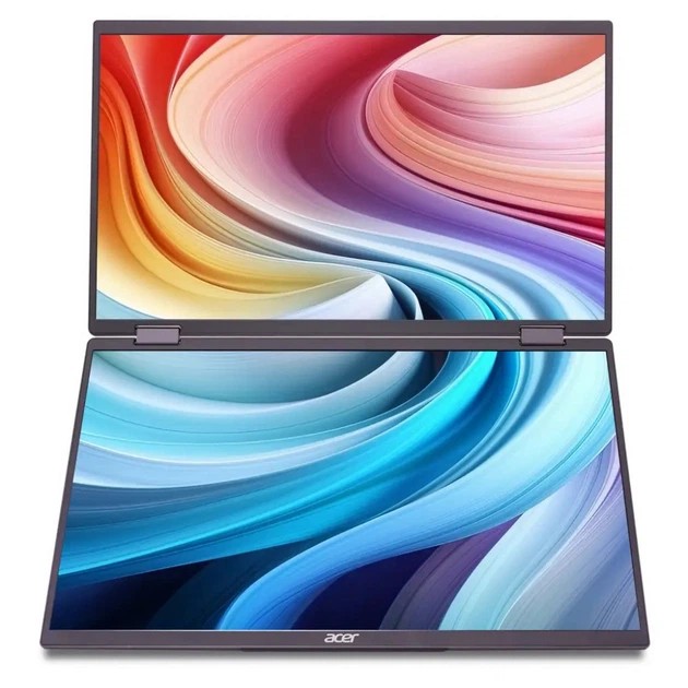 15.6” Двойной портативный монитор ACER PM161QB / 2xFHD/ 4ms / Black photo 1 15.6” Двойной портативный монитор ACER PM161QB / 2xFHD/ 4ms / Black photo 1