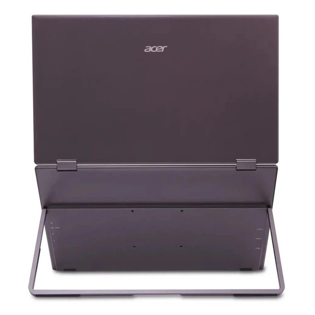 15.6” Двойной портативный монитор ACER PM161QB / 2xFHD/ 4ms / Black photo 2