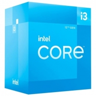 Intel® Core™ i3-12100F, S1700, 3.3-4.3GHz, 4C(4P+0Е) / 8T, 12MB L3 + 5MB L2 Cache, No Integrated GPU, 10nm 60W, Box thumbnav 1